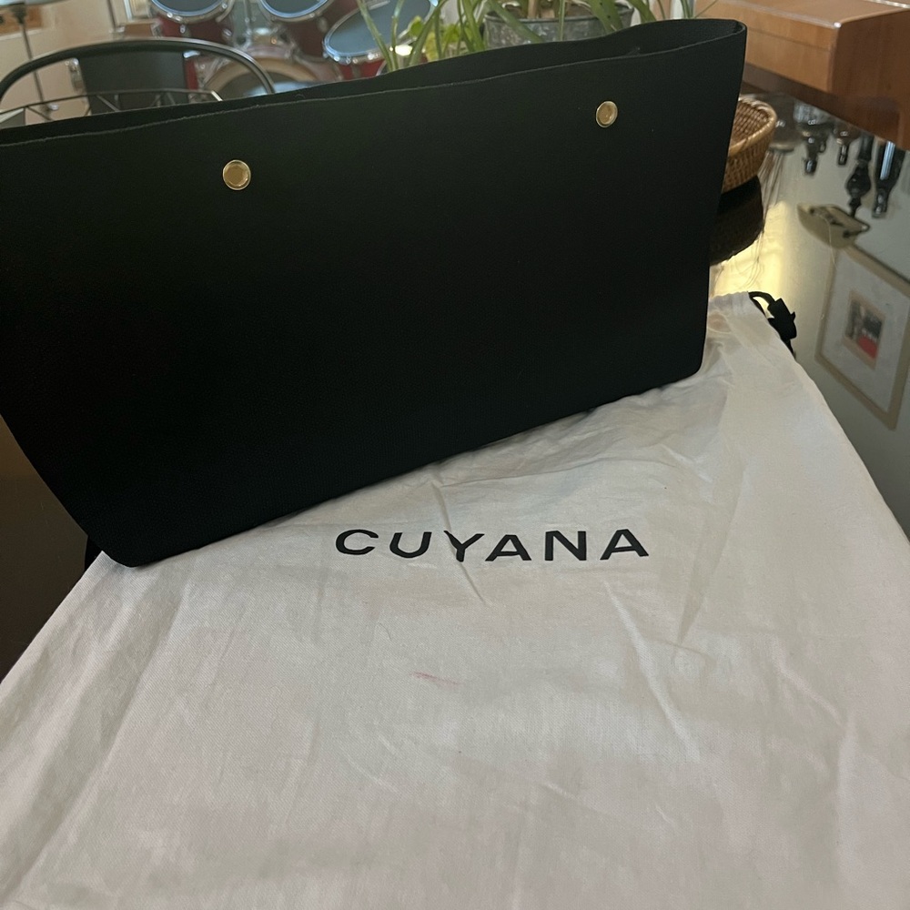 CUYANA Tote INSERT with gold hardware